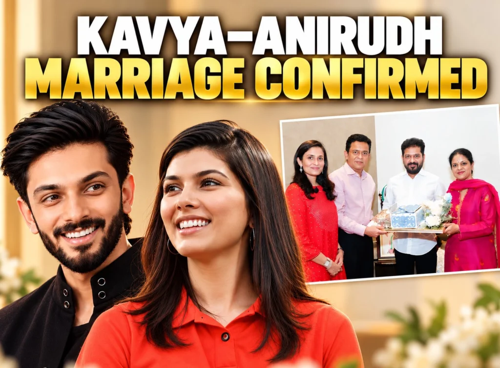 Sunrisers CEO Kavya Maran & Anirudh Ravichander confirmed to marry; wedding reception on November